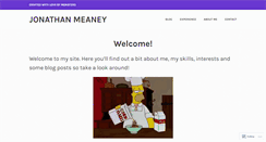 Desktop Screenshot of jonathan-meaney.com